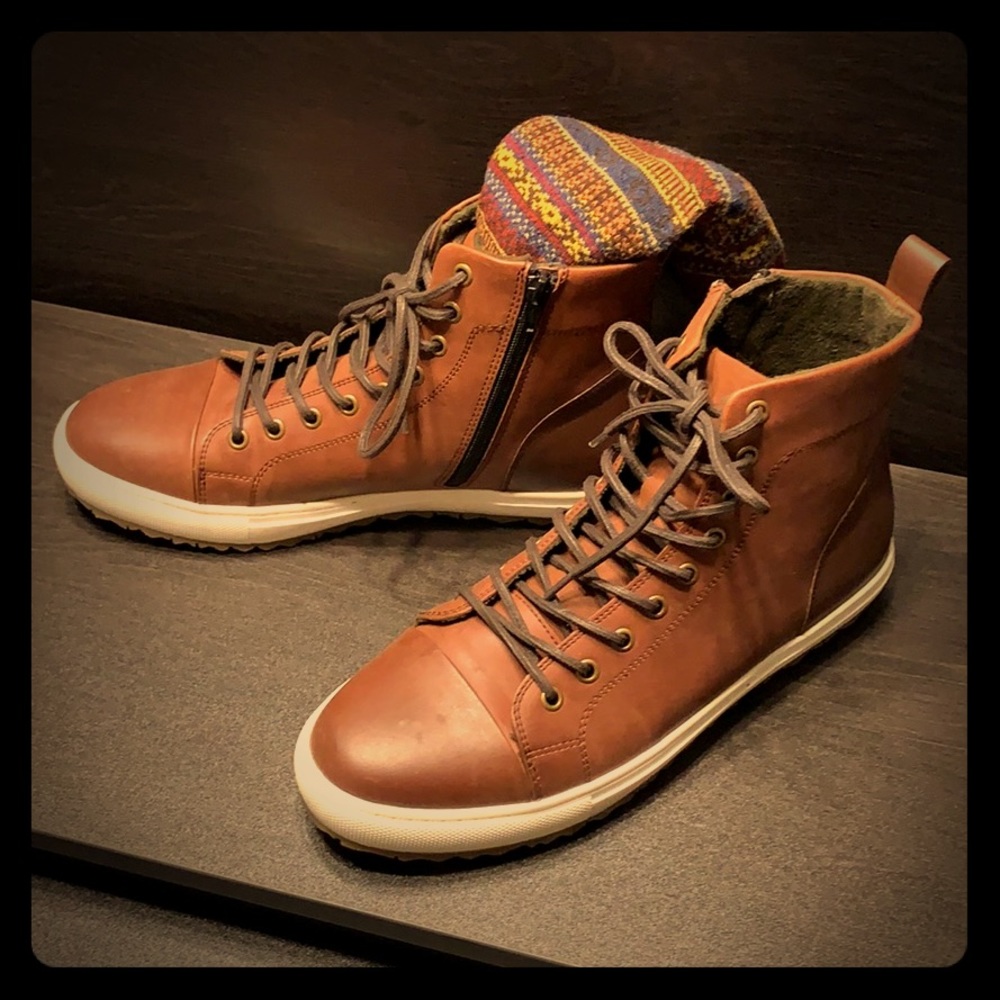 Seven 91 Brown High-top Sneaker/Boot